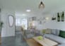create photorealistic living room and kitchen 3d renderings